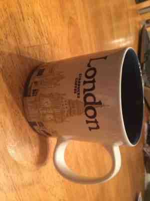 Starbucks Coffee London Global Icon 16 oz Mug Collectible Cup Collector Series  - Sold on eBay Dec, 12th 2018 for $26.10