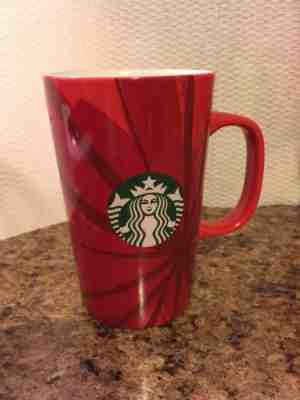 STARBUCKS 12 oz Holiday Coffee Mug Red Christmas Blend & Siren Tall  2014 - Sold on eBay Dec, 12th 2018 for $3.10