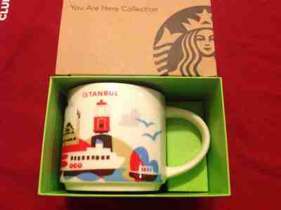 Starbucks Coffee Mug ISTANBUL - TURKEY -  You Are Here Collection 2017 14 oz NEW - Sold on eBay Dec, 13th 2018 for $49.99