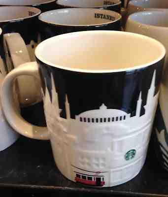 Starbucks ISTANBUL Mosque Tramway Relief City  mug TURKEY TURKISH BEST PRICE - Sold on eBay Dec, 4th 2018 for $34.00