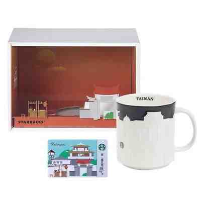 Starbucks Taiwan CITY SERIES Tainan Gift Card & Relief Mug Cup 16oz SET box - Sold on eBay Dec, 16th 2018 for $16.60