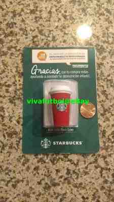 NEW 100% Official Starbucks USB Coffee Mug Seasonal Red Cup 8 GB Flash Drive  - Sold on eBay Dec, 16th 2018 for $33.20
