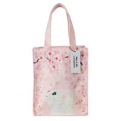 Starbucks Taiwan 2017 Paul & Joe Tote Bag - Cherry Blossom + Cat - Sold on eBay Dec, 12th 2018 for $22.49