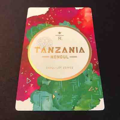 Milano Roastery Starbucks Reserve Tanzania Mondul Taster Card - Sold on eBay Sep, 30th 2018 for $20.00