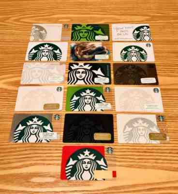 16 Starbucks Cards Siren Lot Set 40th Anniversary Special Edition Mermaid New - Sold on eBay Dec, 16th 2018 for $19.99