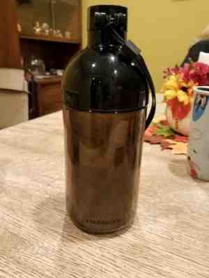 31 Oz Starbucks Jumbo Black Water Bottle Locking Lid & Lanyard for carrying NEW - Sold on eBay Dec, 15th 2018 for $14.99