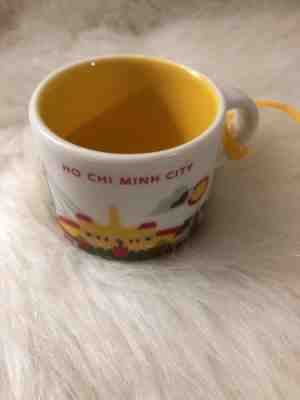 Starbucks YAH Ho Chi Minh City 2 Oz Mug Mugs Global Icon Ornament - Sold on eBay Dec, 3rd 2018 for $25.00