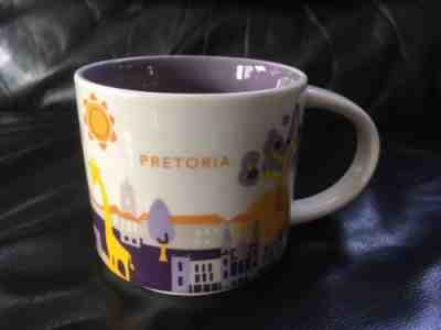 Starbucks Pretoria Mug YAH South Africa Giraffe Jacaranda Union You Are Here Cup - Sold on eBay Dec, 4th 2018 for $30.20