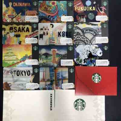  Starbucks Cards JAPAN CITY Series  Okinawa Kobe Osaka Fukuoka Tokyo Hokkaido - Sold on eBay Nov, 25th 2018 for $16.99