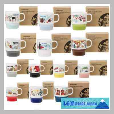 F/S Starbucks JAPAN 13 city area limited mug cup 2016 & OKINAWA 2017 new design - Sold on eBay Oct, 24th 2018 for $35.00