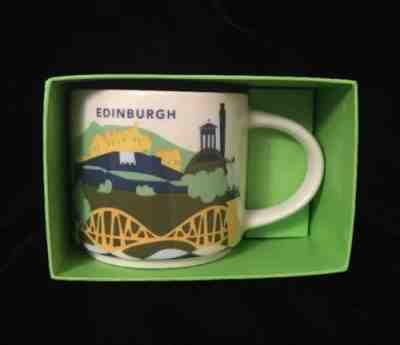 Starbucks Edinburgh YAH Mug Scotland Castle Forth Bridge Dog You Are Here UK New - Sold on eBay Dec, 10th 2018 for $49.99