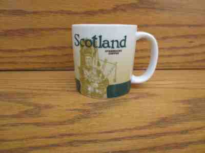 STARBUCKS COFFEE CUP SCOTLAND 2" 3oz DEMITASSE ESPRESSO MUG 2011 EXCELLENT LATTE - Sold on eBay Dec, 5th 2018 for $19.00