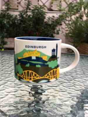 Starbucks Mug YAH Edinburgh Scotland - Sold on eBay Dec, 4th 2018 for $24.99