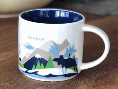 Starbucks ALASKA YAH YOU ARE HERE Collection Coffee MUG NEW - Sold on eBay Nov, 24th 2018 for $24.00