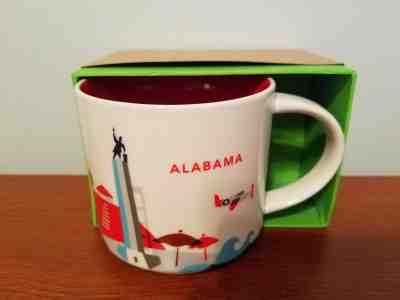 Starbucks Alabama You Are Here YAH Mug - BRAND NEW with Tags - 1 Day Shipping - Sold on eBay Dec, 14th 2018 for $18.95