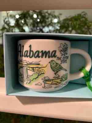 Starbucks Been There Ornament Alabama - Sold on eBay Dec, 12th 2018 for $19.99