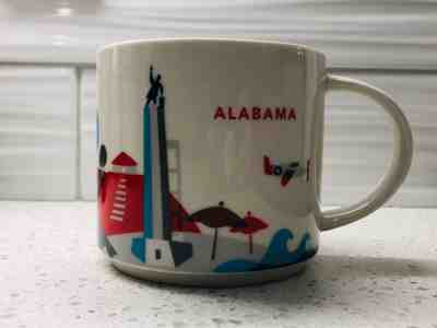 Alabama Starbucks Coffee "You Are Here Collection" Mug - Sold on eBay Dec, 9th 2018 for $15.00
