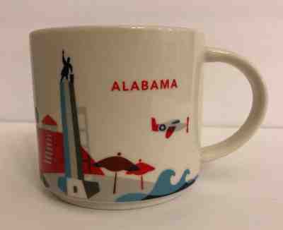 Starbucks You Are Here Series ALABAMA 14oz Ceramic Mug - Sold on eBay Dec, 8th 2018 for $20.99