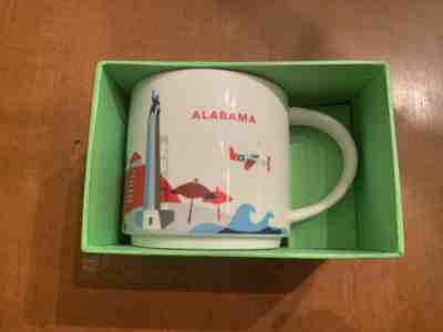 Starbucks Alabama You Are Here Collection Mug 14 Oz - Sold on eBay Dec, 4th 2018 for $13.00