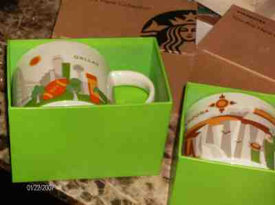 New in Original Box Starbucks Dallas & Arizona Coffee Mugs Christmas Gift - Sold on eBay Dec, 14th 2018 for $11.00