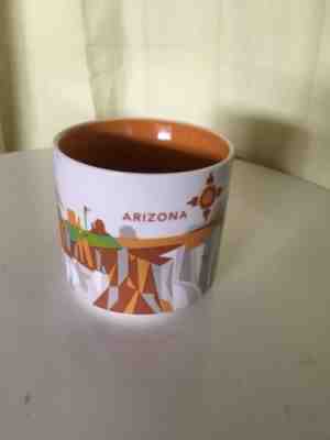 Starbucks You Are Here Coffee Mugs "Arizona" -2013- 14 oz Cups - Sold on eBay Dec, 12th 2018 for $11.00