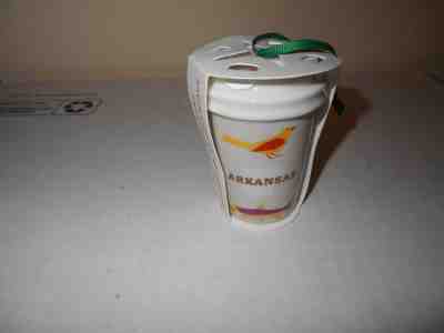 2017 Starbucks ARKANSAS Holiday Christmas Tree Ornament NIP - Sold on eBay Nov, 4th 2018 for $29.99