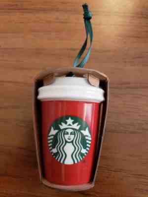 STARBUCKS CA CALIFORNIA RED CUP ORNAMENT #011063276 NWT  - Sold on eBay Dec, 15th 2018 for $12.99