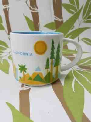  STARBUCKS CALIFORNIA " YOU ARE HERE "  COLLECTION COFFEE MUG  2012 - Sold on eBay Dec, 15th 2018 for $8.95