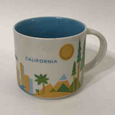 Starbucks 2015 California Mug Coffee 14 oz You Are Here Collection Ceramic Cup - Sold on eBay Dec, 13th 2018 for $16.99