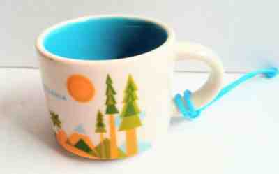 Starbucks YOU ARE HERE Collection California Mini Mug 2 Oz Ornament Cup Preowned - Sold on eBay Dec, 13th 2018 for $12.00