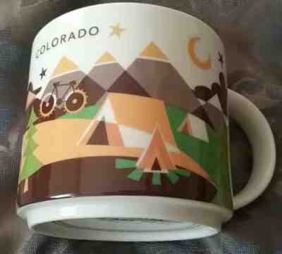 Listing DECOY 341 ONLY.  14oz Starbucks Colorado You Are Here Coffee Mug - Sold on eBay Dec, 12th 2018 for $7.99
