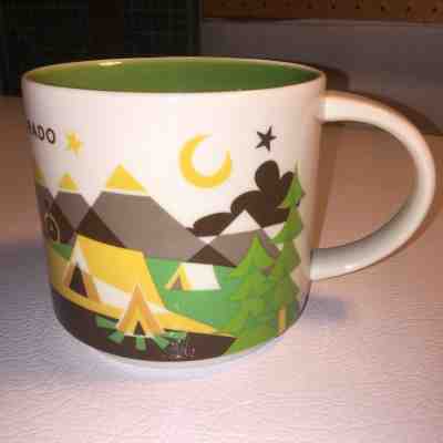 2017 Starbucks Coffee Mug Cup - COLORADO You are Here - 14 oz - FREE SHIPPING - Sold on eBay Dec, 11th 2018 for $24.99