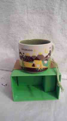 Starbucks You Are Here YAH Ornament - Colorado - NEW with box - Retired! - Sold on eBay Dec, 10th 2018 for $14.99