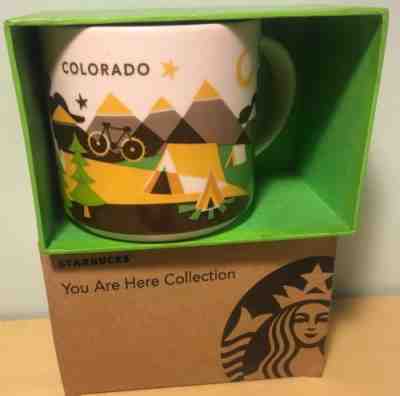 Starbucks "You Are Here" Coffee Mug YAH - Colorado - Sold on eBay Dec, 8th 2018 for $12.20