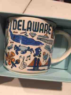 2018 Starbucks Coffee Cup Mug 14oz Been There Series DELAWARE NEW - Sold on eBay Dec, 5th 2018 for $54.00