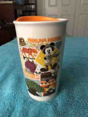 STARBUCKS (FOUR)DISNEY Mickey Florida Disney  Travel Tumbler Coffee Mug Cup 2018 - Sold on eBay Dec, 14th 2018 for $125.00