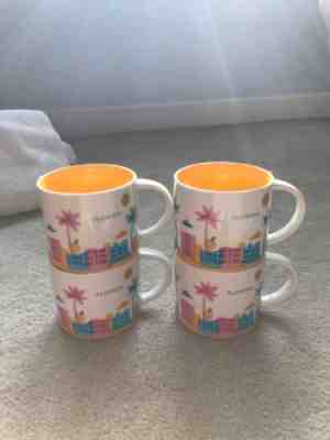 Starbucks You Are Here Mug - Florida Lot Of 4 14 Oz - Sold on eBay Dec, 13th 2018 for $12.00
