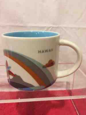 STARBUCKS HAWAII YOU ARE HERE COLLECTION 2013 COFFEE MUG EXCELLENT! - Sold on eBay Dec, 14th 2018 for $16.00