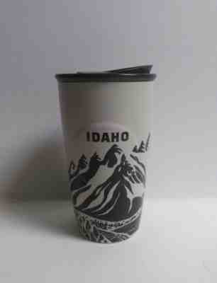 Starbucks Idaho Double Wall Tumbler Travel Mug Mountains Coffee Tea Cup 10oz 