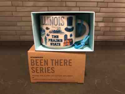 STARBUCKS BEEN THERE SERIES Illinois 2 OZ  COLLECTION ORNAMENT  - Sold on eBay Dec, 10th 2018 for $16.05
