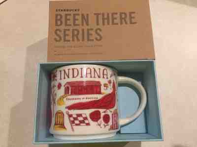 Starbucks Coffee Been There Series Mug 2018 -- Indiana - Sold on eBay Dec, 13th 2018 for $18.00
