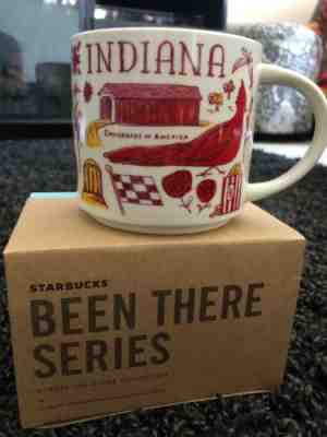 Starbucks Coffee Been There Series Mug 2018 INDIANA Cup 14 oz NWT & box - Sold on eBay Nov, 19th 2018 for $9.90