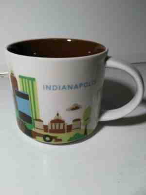 Starbucks Indianapolis Indiana You Are Here Mug Nice Condition - Sold on eBay Nov, 6th 2018 for $16.99