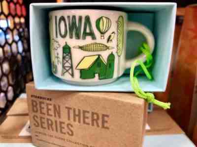 Starbucks "Been There Series" Iowa Mug Ornament - Sold on eBay Dec, 6th 2018 for $13.95