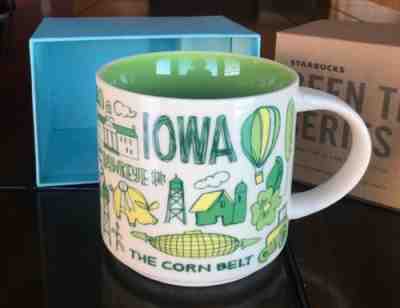 NEW MIB Starbucks IOWA Been There Mug - Sold on eBay Nov, 25th 2018 for $20.00