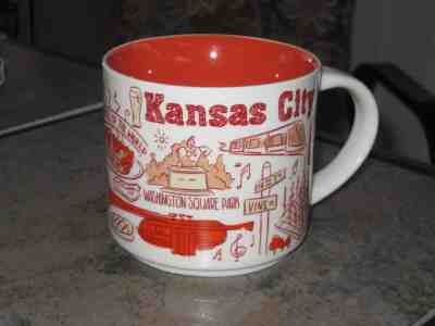 Kansas City Starbucks Coffee Mug 14 oz. Been There Series Cup  - Sold on eBay Dec, 13th 2018 for $12.99