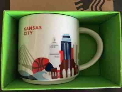 Starbucks You Are Here Collection Mug - Kansas City - Sold on eBay Dec, 7th 2018 for $24.00