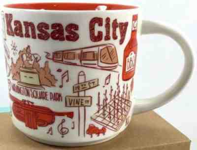 Starbucks Kansas City “Been There” 14 Oz Mug Mint in Box **FREE SHIPPING** - Sold on eBay Nov, 21st 2018 for $21.99