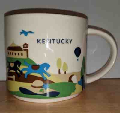 Starbucks Coffee City Mug You Are Here Collection YAH Kentucky 14oz - Sold on eBay Dec, 5th 2018 for $11.99