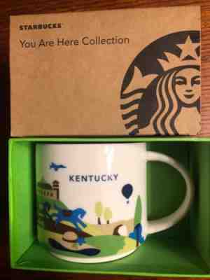 Kentucky You Are Here Starbucks Mug Original New with Sticker on bottom - Sold on eBay Dec, 2nd 2018 for $13.75